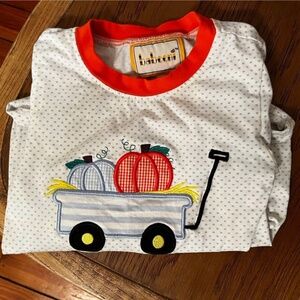 Babeeni Smocked Pumpkin PJs - 4t